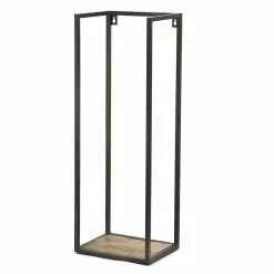 BY-BOO Stand-off Large Puuhylly Rautakehyksellä