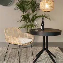 SNUGG Black Pyöreä Bistropöytä 8 SNUGG Black Pyöreä Bistropöytä -Keittiö myymälä 2100084 6226 large