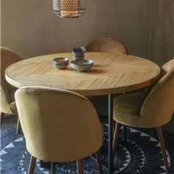 Class Pyöreä Pöytä 120, Tammi Naturel -Keittiö myymälä 2100141 27907 large