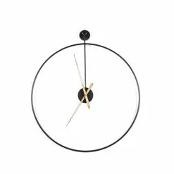 Sundial Small Seinäkello, Musta