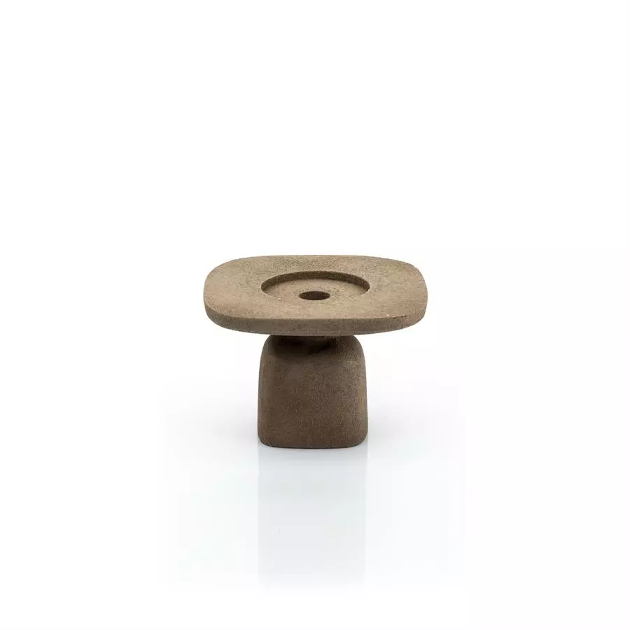 Squand Ruskea Kynttilänjalka, Small 1 Squand Ruskea Kynttilänjalka, Small