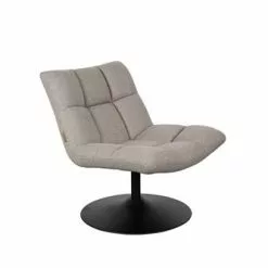 Lounge Chair Bar Vaalean Harmaa