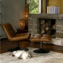 Lounge Chair Bar Vintage Brown -Keittiö myymälä 3100044 10 29428 large