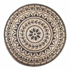 BY-BOO Iso Pyöreä Juuttimatto