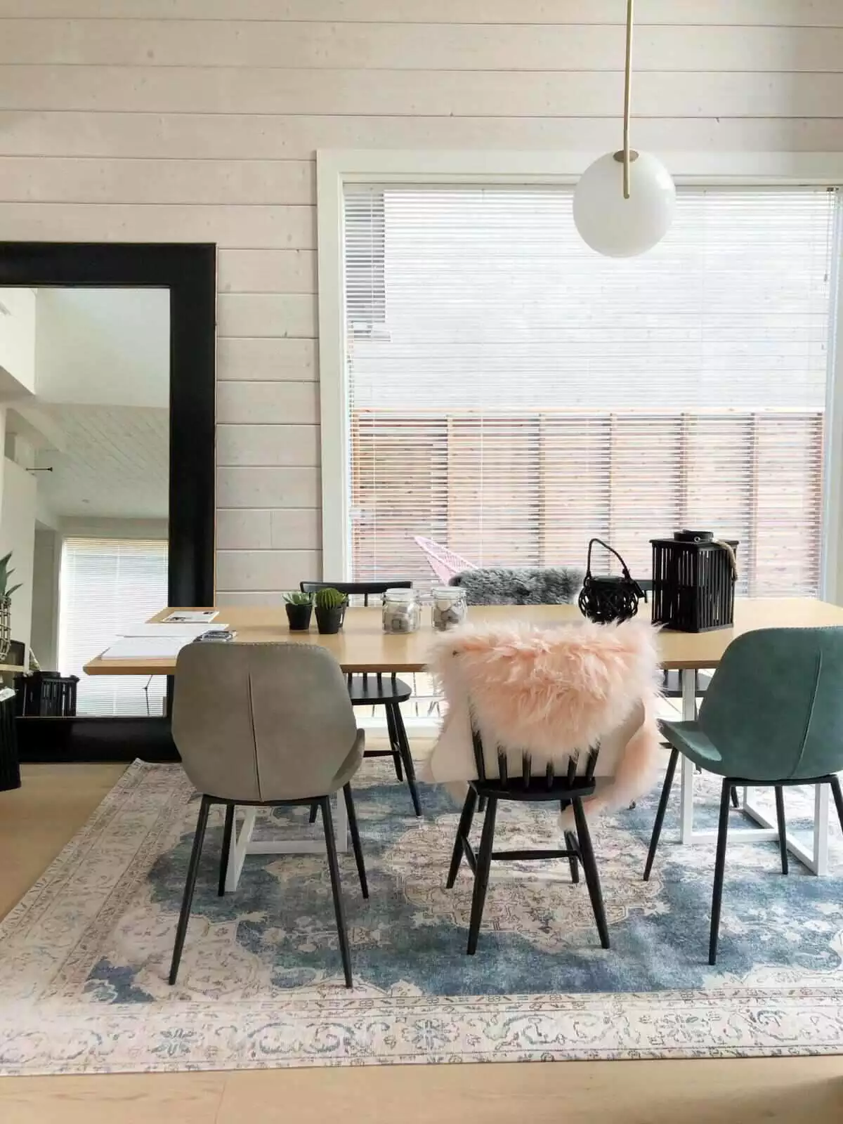 Seashell Ruokapöydän Tuoli, Vaaleansininen 4 Seashell Ruokapöydän Tuoli, Vaaleansininen - Image 4