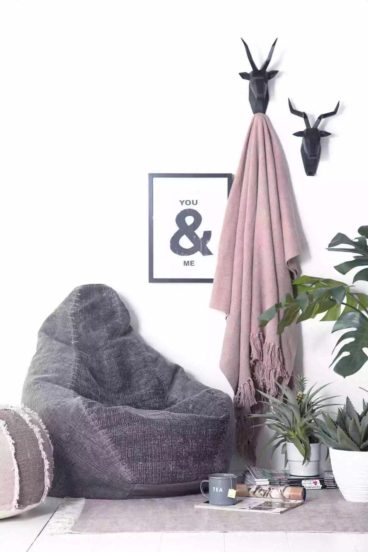 BY-BOO Vintage Torkkupeitto Sininen 3 BY-BOO Vintage Torkkupeitto Sininen - Image 3