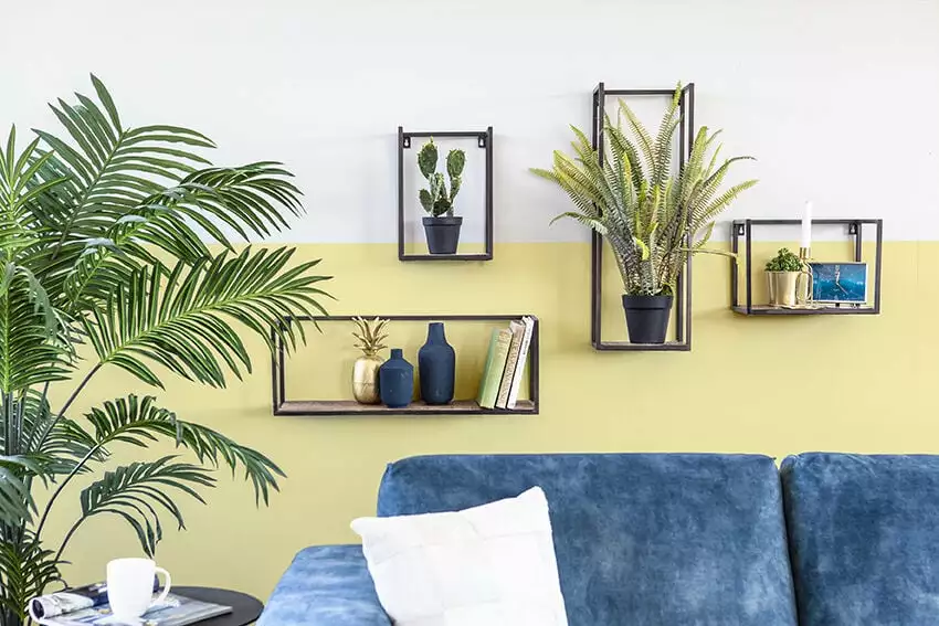 BY-BOO Stand-off Large Puuhylly Rautakehyksellä 2 BY-BOO Stand-off Large Puuhylly Rautakehyksellä - Image 2