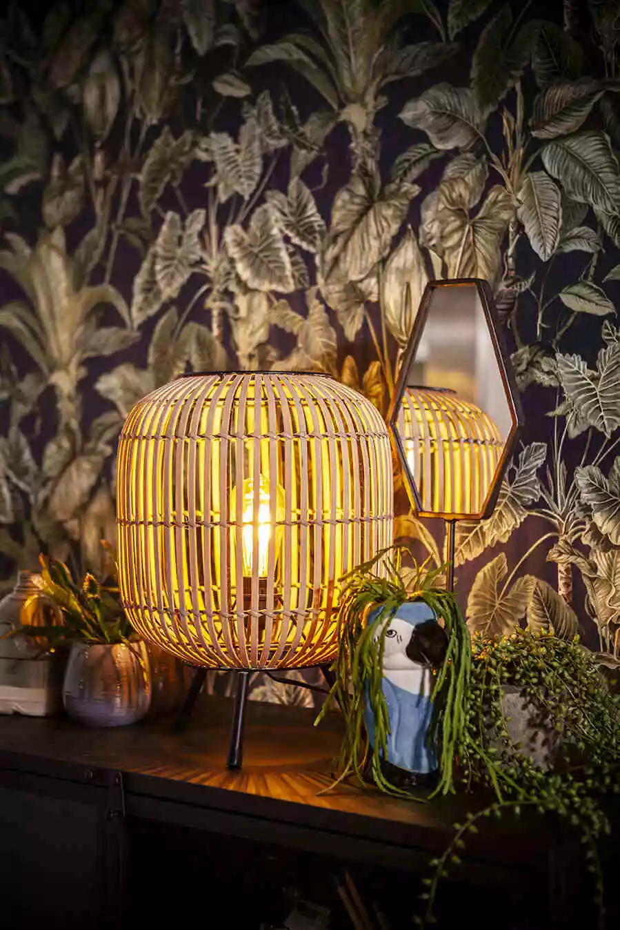 Sunset Rottinkivalaisin, BY-BOO 2 Sunset Rottinkivalaisin, BY-BOO - Image 2