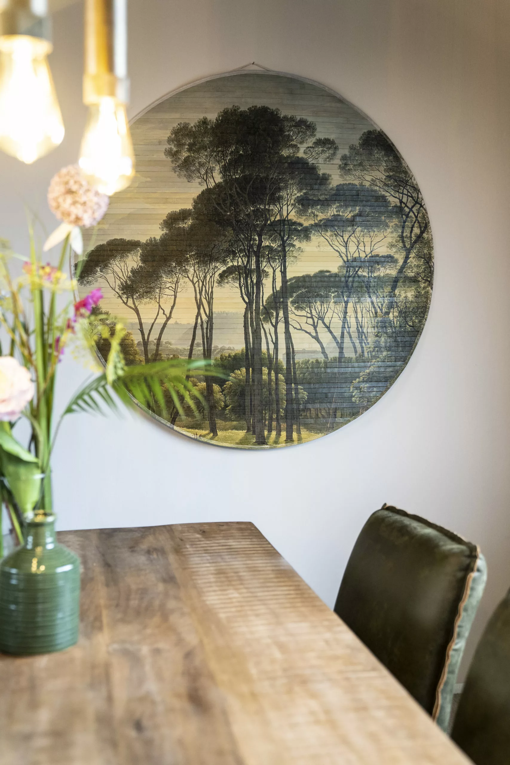 Morita Forest Large, Pyöreä Seinäkoriste 3 Morita Forest Large, Pyöreä Seinäkoriste - Image 3