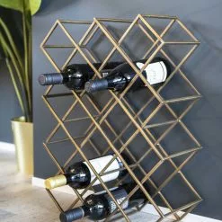 BY-BOO Viinipulloteline Large, Messinki