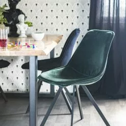 Belle Samettituoli, Vihreä -Keittiö myymälä By Boo362 scaled 2