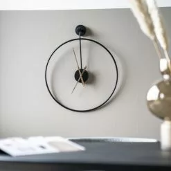 Sundial Small Seinäkello, Musta -Keittiö myymälä By Boo469 scaled e1632397913351 1