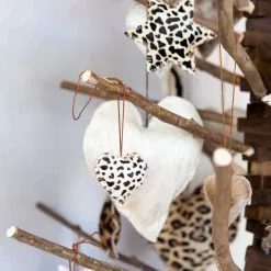 Roikkuva Koriste Iso Tähti, Hopeat Täplät Lehmäntaljassa -Keittiö myymälä IAMAUREEN 34 e1580146466956 1 8