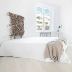 Punottu Boho Seinäkoriste Palmunlehdistä 90×80 -Keittiö myymälä IMG 2336 2 1