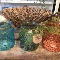 Natural Collections Lasinen Vaasi Tai Lyhty