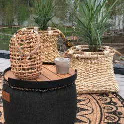 BY-BOO Iso Pyöreä Juuttimatto -Keittiö myymälä IMG 9912 rotated 1