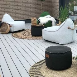 BY-BOO Iso Pyöreä Juuttimatto -Keittiö myymälä IMG 9917