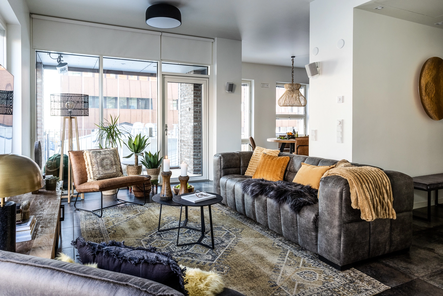 BY-BOO River Matto, Keltainen 200×300 3 BY-BOO River Matto, Keltainen 200×300 - Image 3