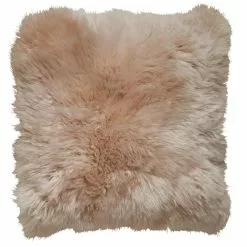 Pehmeä Sisustustyyny Lampaantaljasta, Samppanja