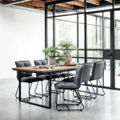 Odeon Tiikkipuinen Ruokapöytä, Useita Kokoja 7 Odeon Tiikkipuinen Ruokapöytä, Useita Kokoja -Keittiö myymälä Large OD 842734 Odeon dining table ML 748614 Cloud sf1 DTP 5007512583136 1