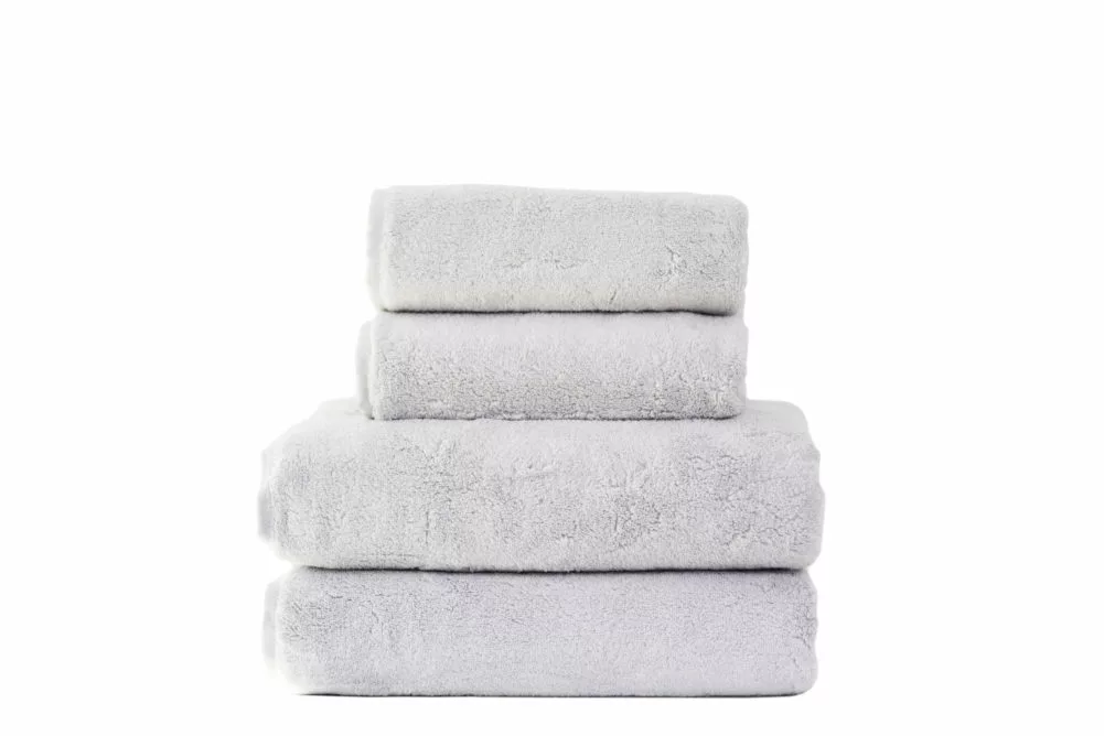 LUIN Käsipyyhe 50×80 Pearl Grey 4 LUIN Käsipyyhe 50×80 Pearl Grey - Image 4