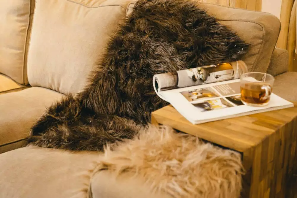 Natural Collections Ruskea Keinotalja, Lammas 4 Natural Collections Ruskea Keinotalja, Lammas - Image 4