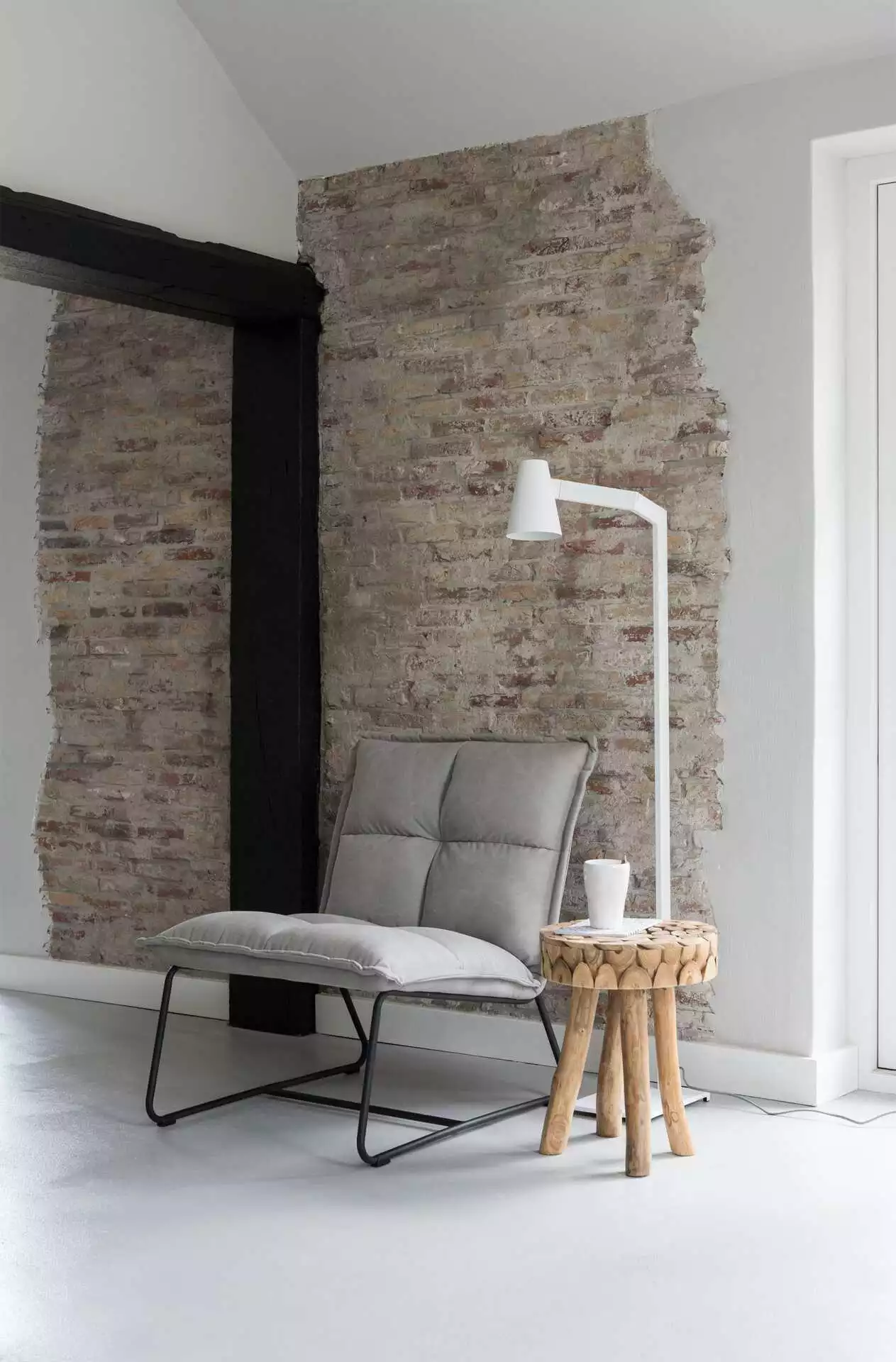 MUST LIVING Cloud Korkea Baarituoli, Harmaa 4 MUST LIVING Cloud Korkea Baarituoli, Harmaa - Image 4