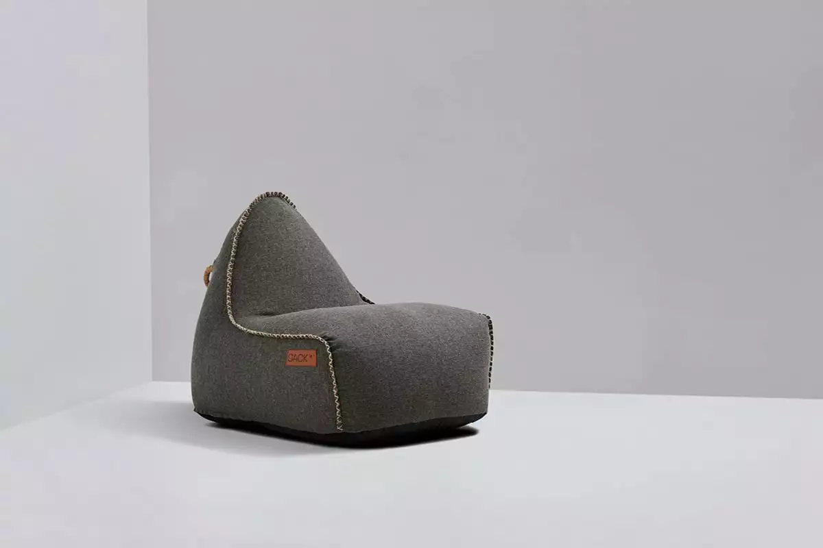 RETROit Cobana Säkkituoli Harmaa, SACKit 1 RETROit Cobana Säkkituoli Harmaa, SACKit