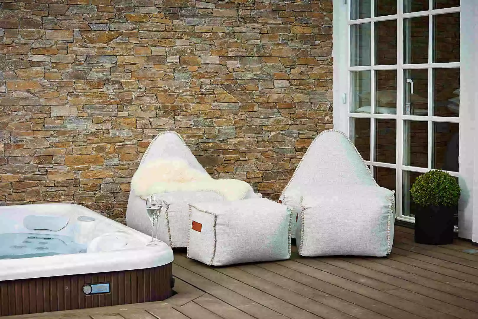 RETROit Cobana Säkkituoli Harmaa, SACKit 2 RETROit Cobana Säkkituoli Harmaa, SACKit - Image 2