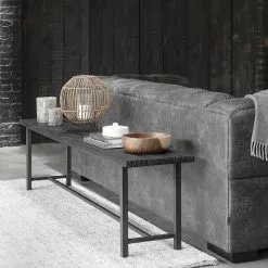 Timeless Black Bench Puupenkki 165 -Keittiö myymälä SC BT 438193 Beam bench sf2 DTP