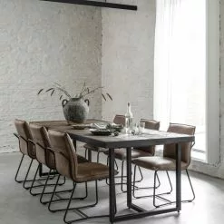 Criss Cross Puinen Ruokapöytä 280 -Keittiö myymälä SC CC 206816 Criss Cross dining table RI 200014 Delaware sf1 DTP