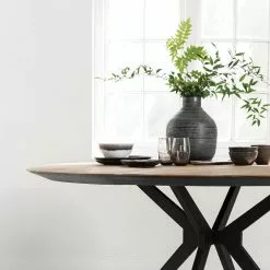 Metropole Pyöreä Ruokapöytä 160 11 Metropole Pyöreä Ruokapöytä 160 -Keittiö myymälä SC MP 204764 Metropole dining table round sf1 DTP