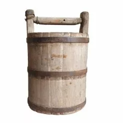 SNUGG Kahvallinen Rustiikki ämpäri