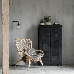 MUST LIVING Provence Musta Rottinkikaappi -Keittiö myymälä Snugg Must living Provence musta 1