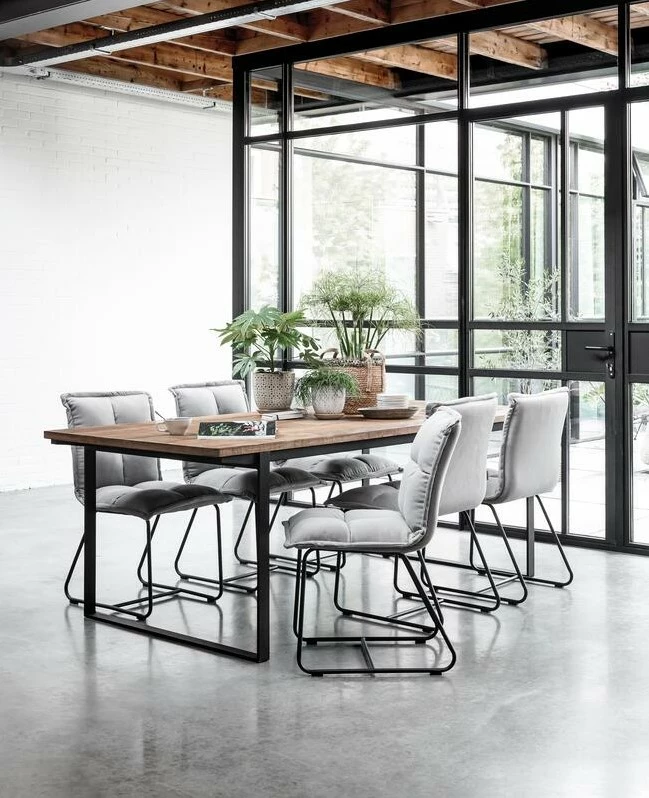 Odeon Tiikkipuinen Ruokapöytä, Useita Kokoja 3 Odeon Tiikkipuinen Ruokapöytä, Useita Kokoja - Image 3