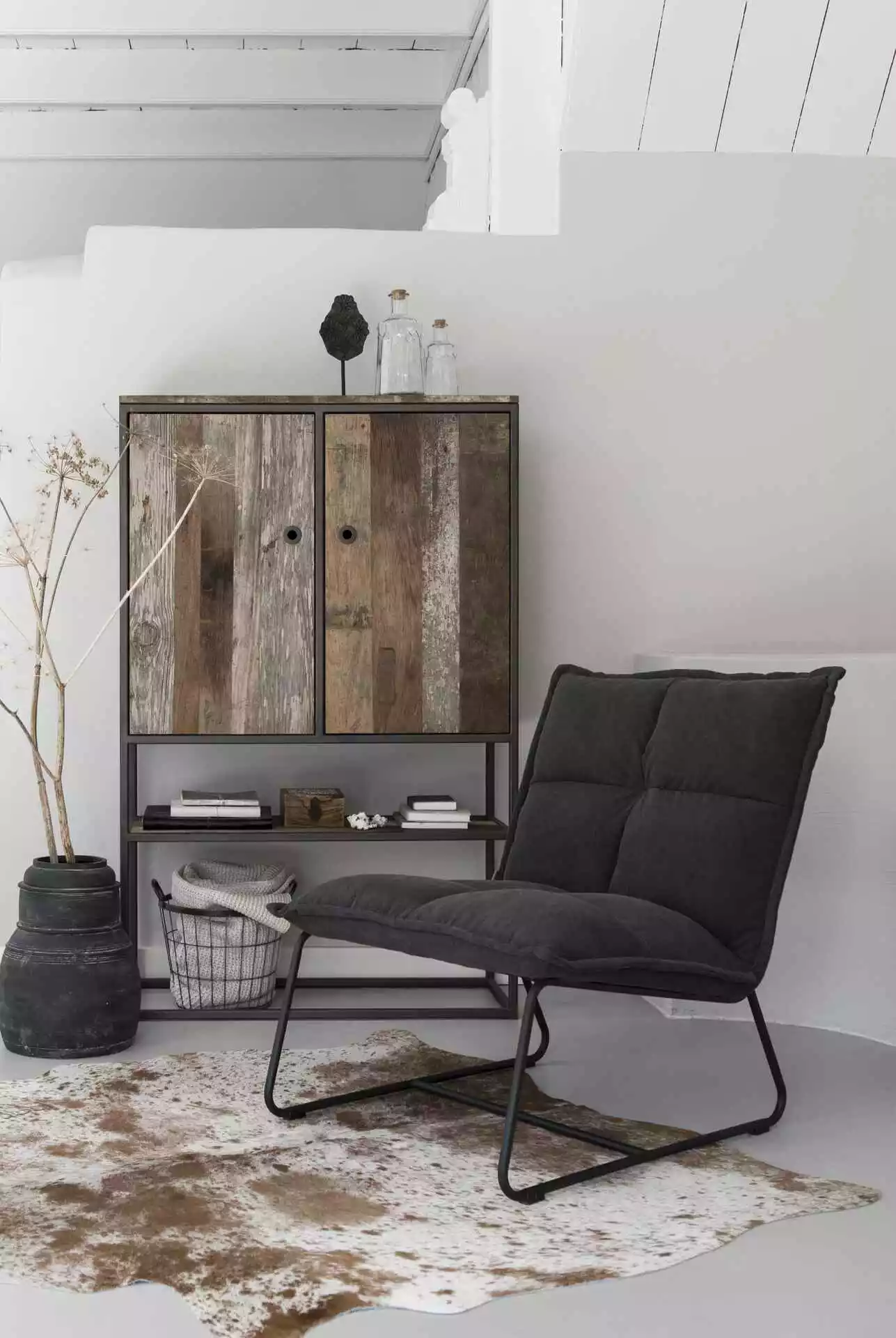 MUST LIVING Cloud Korkea Baarituoli, Harmaa 3 MUST LIVING Cloud Korkea Baarituoli, Harmaa - Image 3