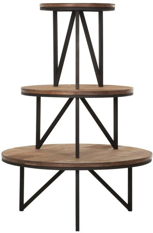 Odeon Pyöreä Puinen Sohvapöytä, Medium 2 Odeon Pyöreä Puinen Sohvapöytä, Medium - Image 2