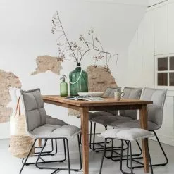 MUST LIVING Cloud Tuoli, Harmaa -Keittiö myymälä Snugg vintage dining table cloud chair 1