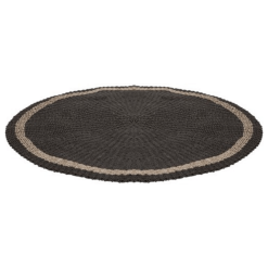 Prado Pyöreä Harmaa Matto Meriheinästä