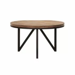 Odeon Pyöreä Puinen Sohvapöytä, Medium