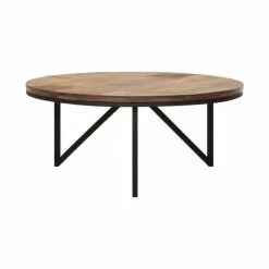 Odeon Pyöreä Puinen Sohvapöytä, Large