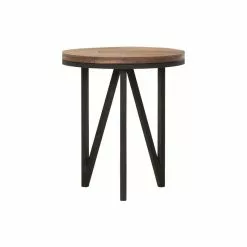 Odeon Pyöreä Puinen Sohvapöytä, Small