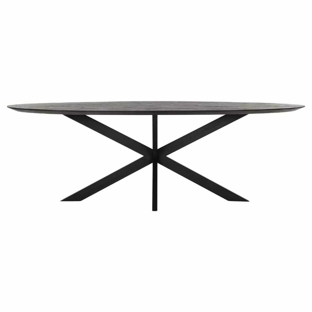 Timeless Shape Ovaali Ruokapöytä Musta 1 Timeless Shape Ovaali Ruokapöytä Musta