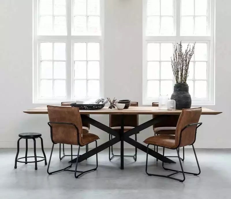 Delaware Konjakinvärinen Baarijakkara 6 Delaware Konjakinvärinen Baarijakkara - Image 6