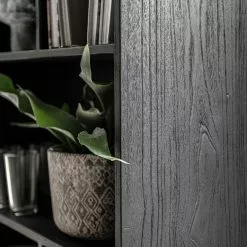 CRISS CROSS Puinen Kirjahylly 9 CRISS CROSS Puinen Kirjahylly -Keittiö myymälä cc 206100 bookcase detail 1