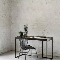 CRISS CROSS Tiikkipuinen Työpöytä 9 CRISS CROSS Tiikkipuinen Työpöytä -Keittiö myymälä cc 206880 writing desk plus ml 246717 side chair bahamas loom sfeer