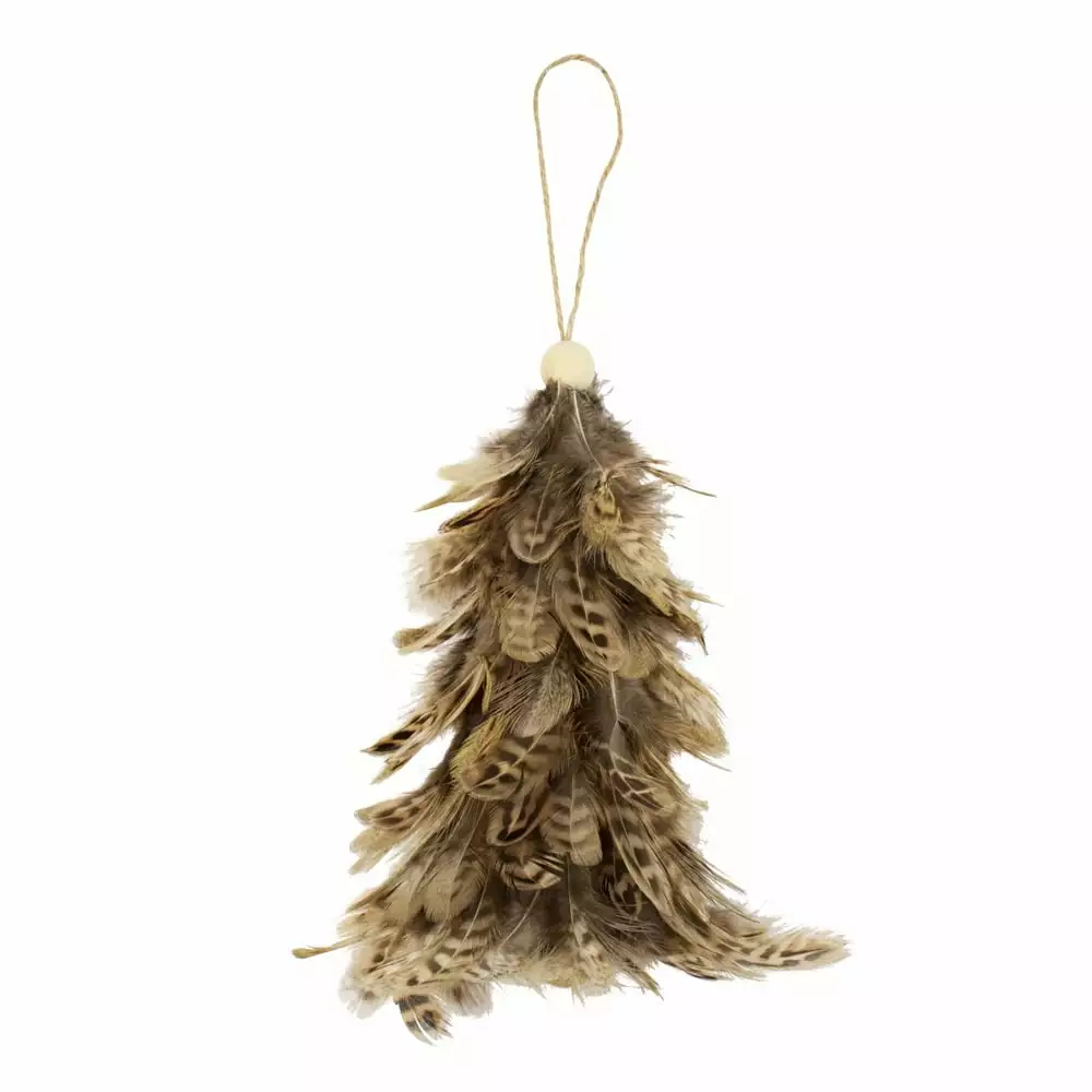 Kuusikoriste, Fasaaninhöyhenistä 1 Kuusikoriste, Fasaaninhöyhenistä