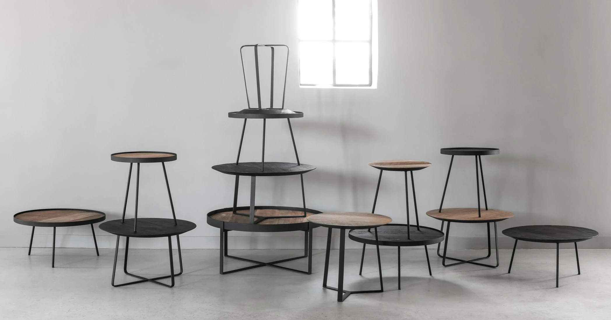 Neptunes Pyöreä Sohvapöytä Small, Musta 6 Neptunes Pyöreä Sohvapöytä Small, Musta - Image 6