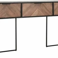 CRISS CROSS Tiikkipuinen Konsolipöytä -Keittiö myymälä dtp home sideboard criss cross 1 e1673335021754