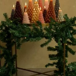 RUSTIK LYS Kuusikynttilä L, Kulta -Keittiö myymälä i Vb7rmVW X2 2